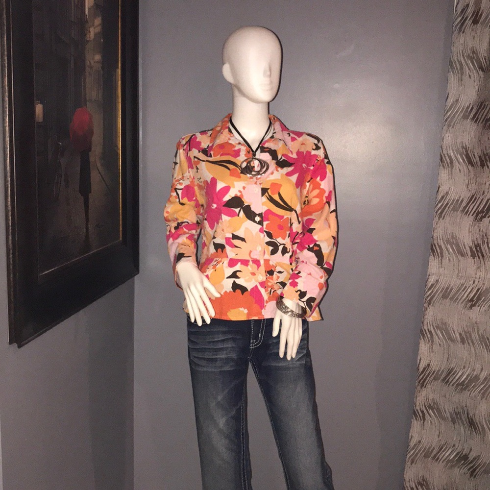 DAVID N Button down blouse/jacket